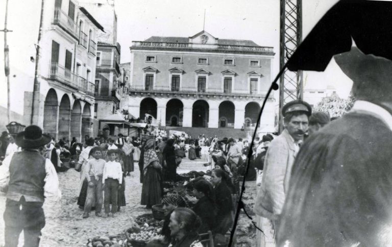 Mercado de verano en la Plaza Mayor