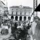 Mercado Verano en la Plaza Mayor 1918