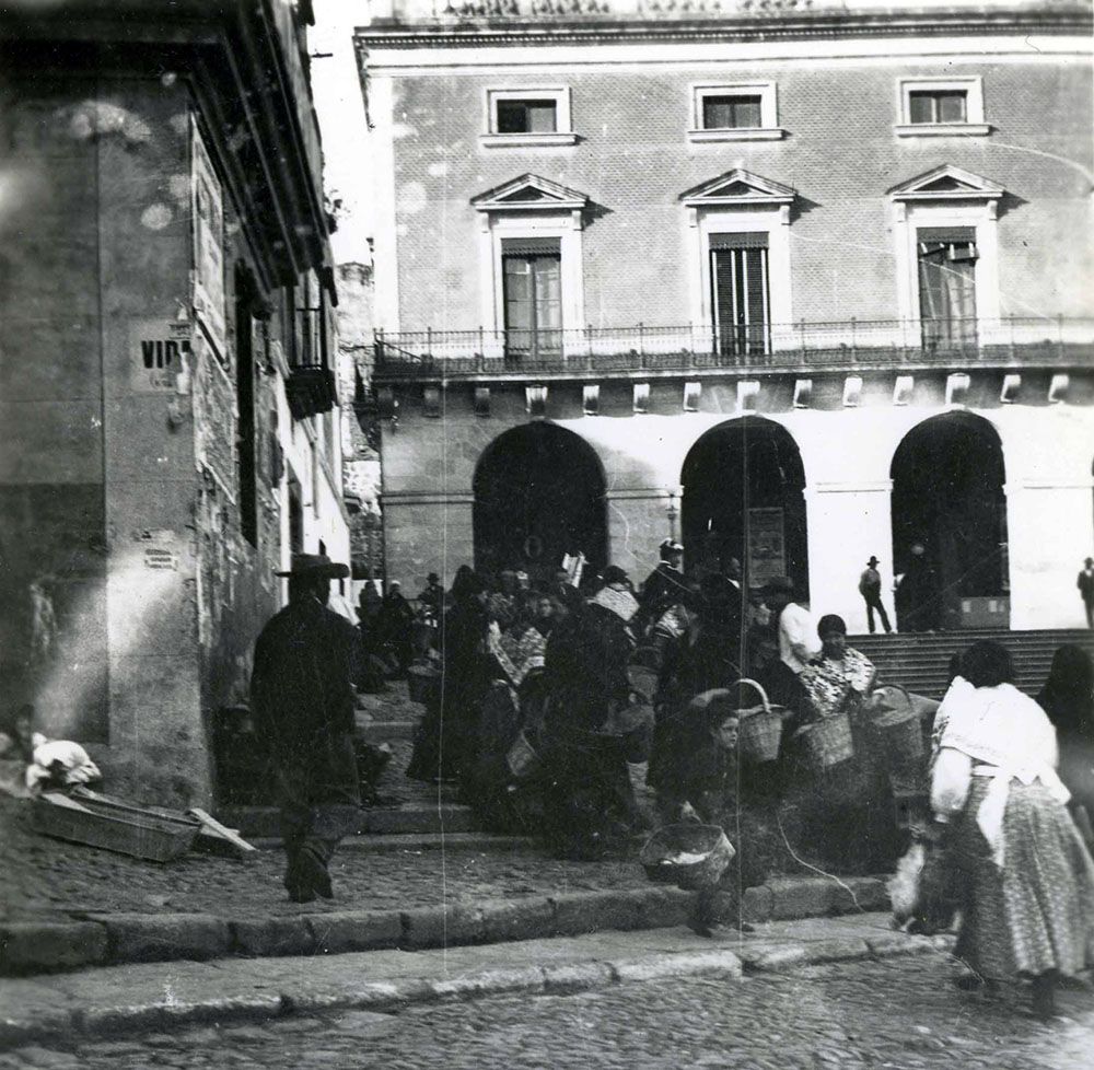 Mercado de verano en la Plaza Mayor