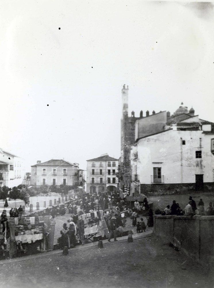 Mercado de verano en la Plaza Mayor