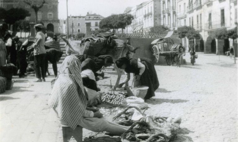 Mercado de verano en la Plaza Mayor