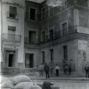 Plaza mayor en 1901