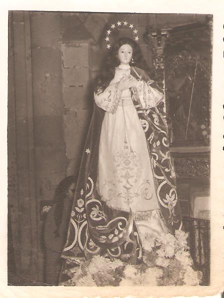 Imagen de la Virgen