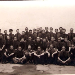 Grupo de falangistas