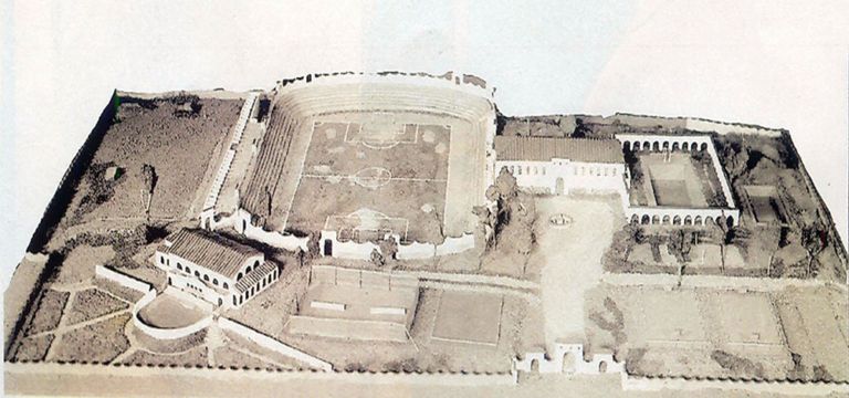 Maqueta de la Ciudad Deportiva
