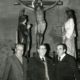 V-126 La Virgen de la Misericordia preparada para la procesión del Silencio del sábado santo 1972