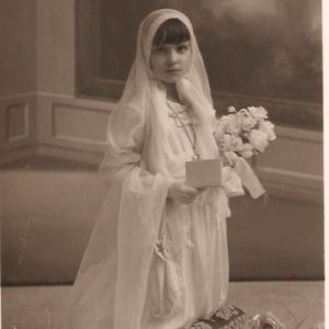 Retrato niñas de comunión