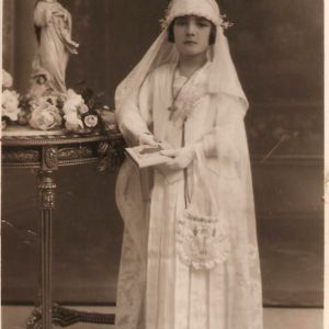 Retrato niñas de comunión
