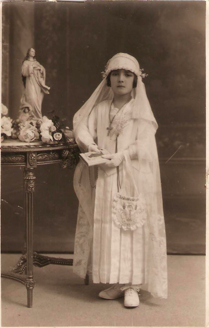 Retrato niñas de comunión