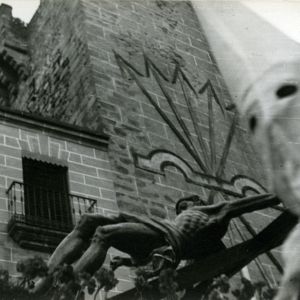 Procesión del Cristo de los Estudiantes, viernes santo 1962