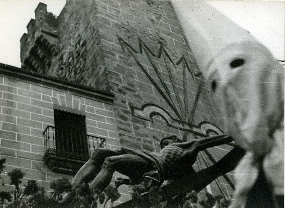 Procesión del Cristo de los Estudiantes, viernes santo 1962