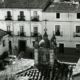 Vista de la capilla del Nazareno desde la torre de Santiago