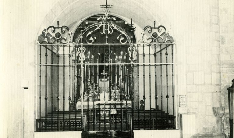 Nueva verja de la Capilla del Nazareno