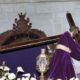 Nazareno con su nueva túnica procesional estrenada en la procesión del Viernes Santo 1966