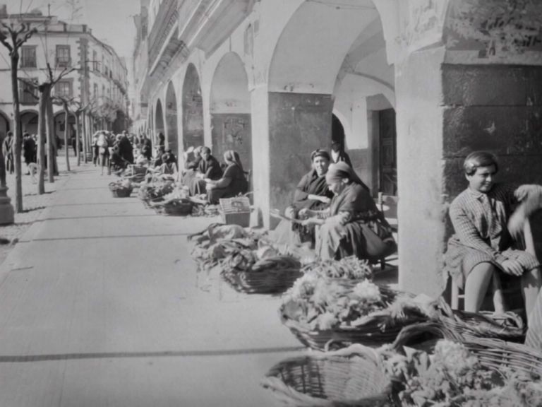 Mercado en la Plaza Mayor