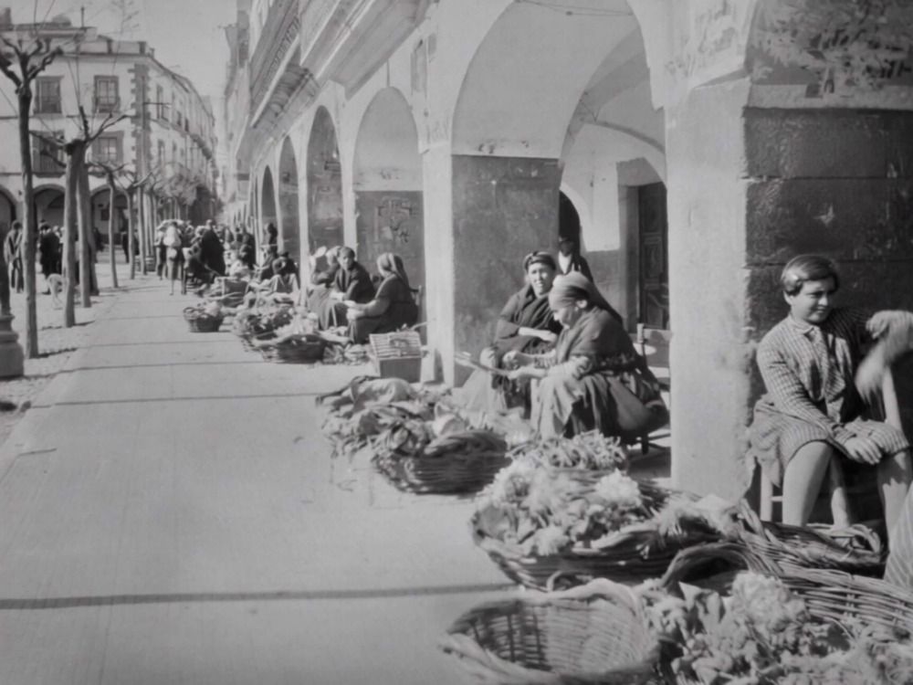 Mercado en la Plaza Mayor