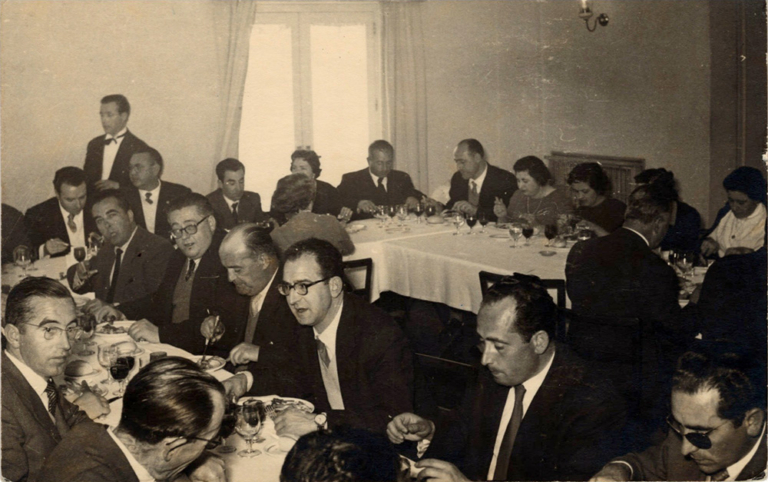 Comida de funcionarios del servicio del trigo de Cáceres y la provincia