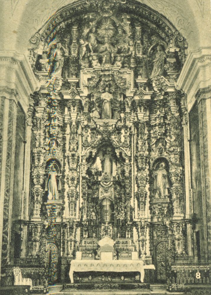 Retablo de la iglesia de San Juan Bautista de la Concepción