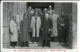 A la salida del templo con motivo del homenaje a García Plata, 1953