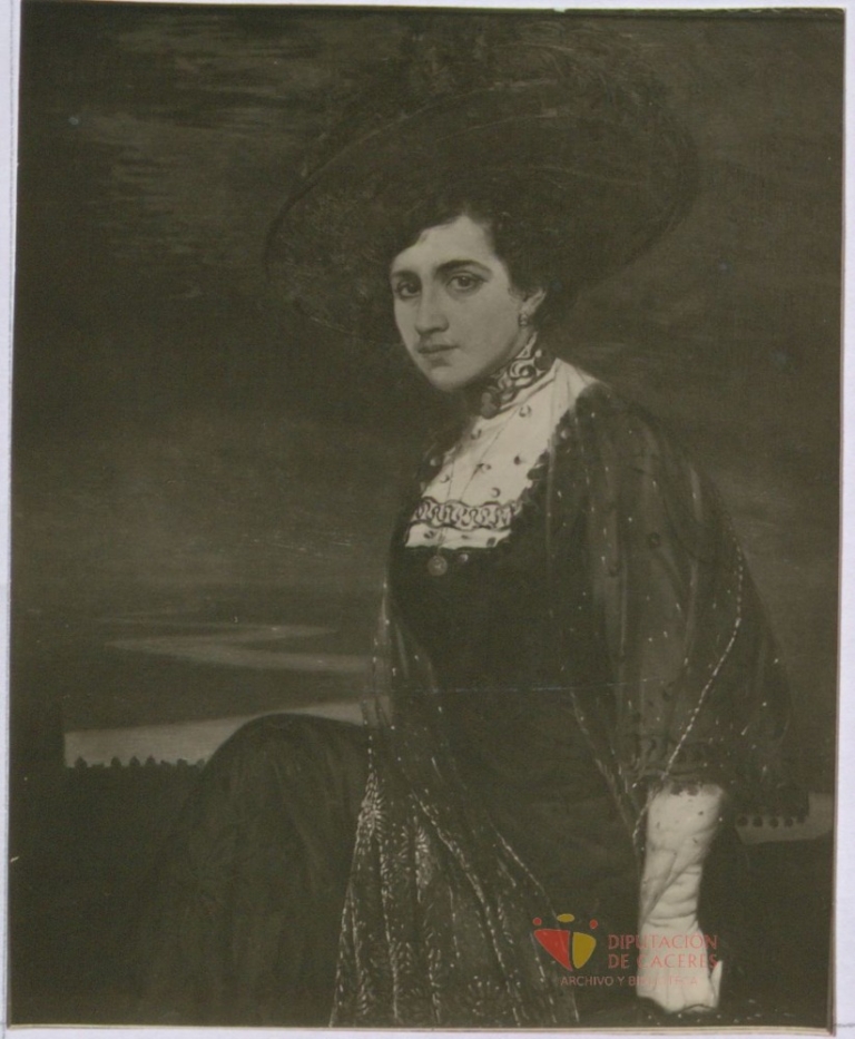 Adelardo Covarsí: Retrato de su esposa