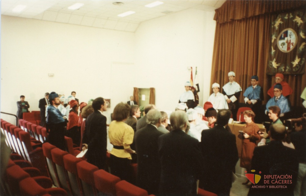 Alonso Zamora Vicente en la Universidad de Extremadura