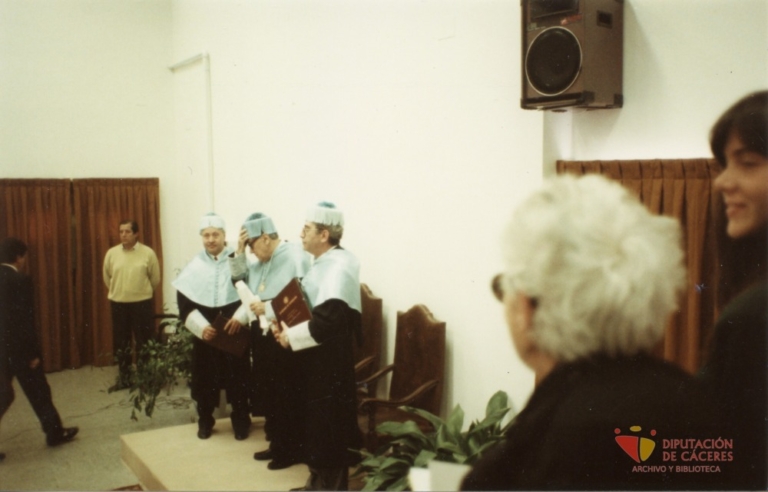 Alonso Zamora Vicente en la Universidad de Extremadura