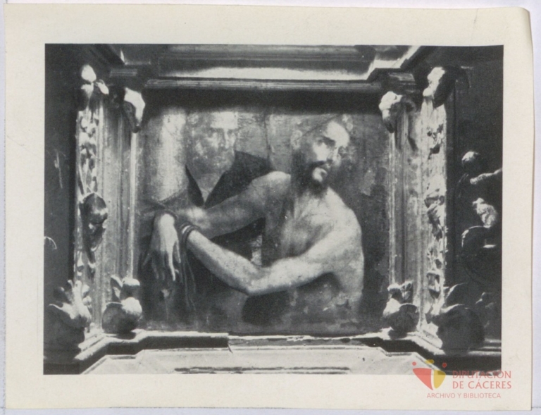 Amarrado a la columna del Divino Morales