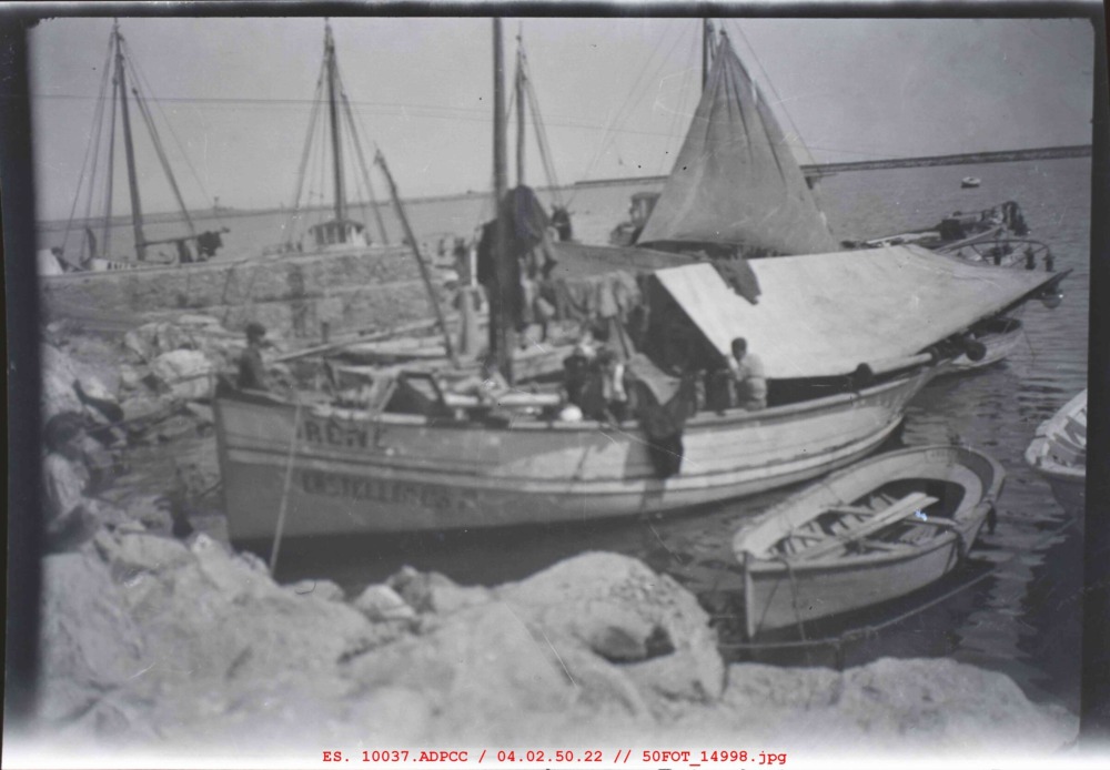 Barcas en un puerto