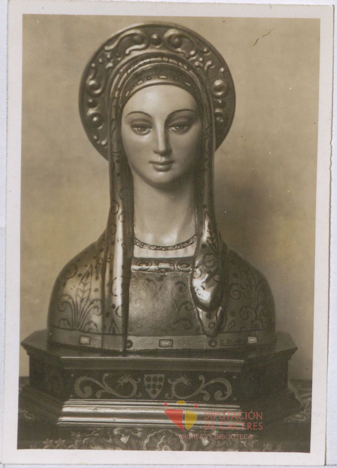 Busto de una Virgen
