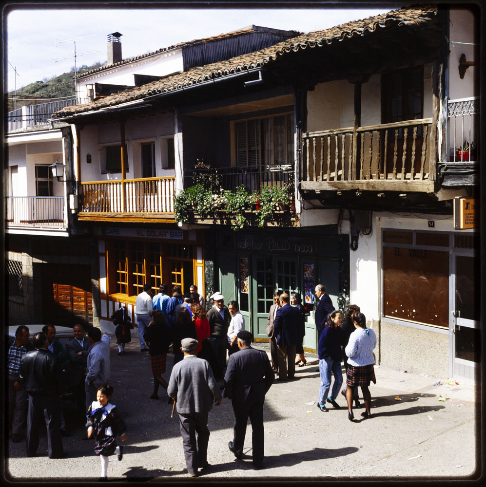 Cabezuela del Valle. Aspecto de la calle Mayor