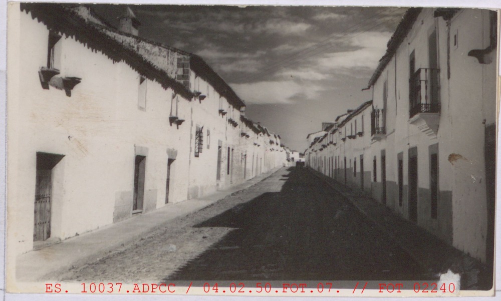 Calle Cortes de Malpartida de Cáceres