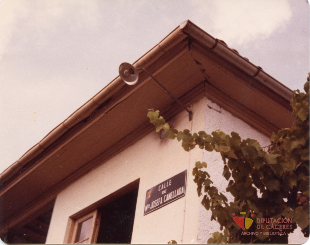 Calle de María Josefa Canellada