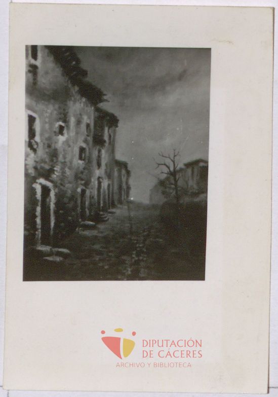 "Calle de Urgel" por José Antonio Navarro, 1955