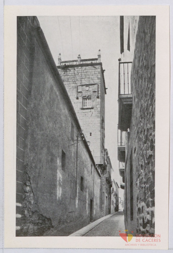Calle típica de Cáceres