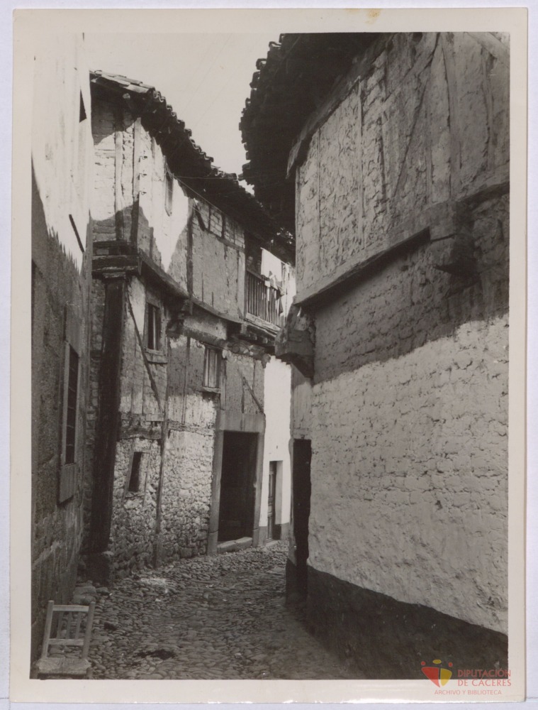 Calle típica de Cuacos