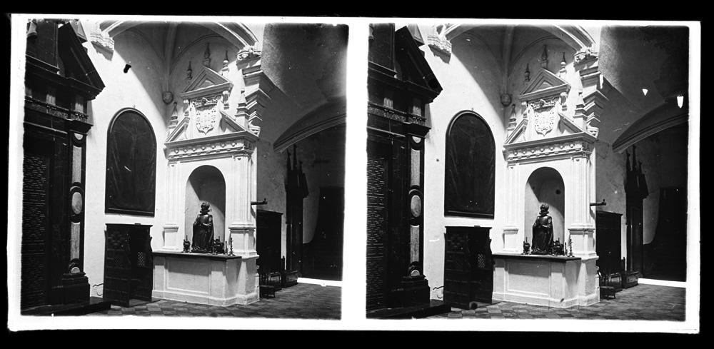 Capilla en la iglesia del Real Monasterio de Santa María