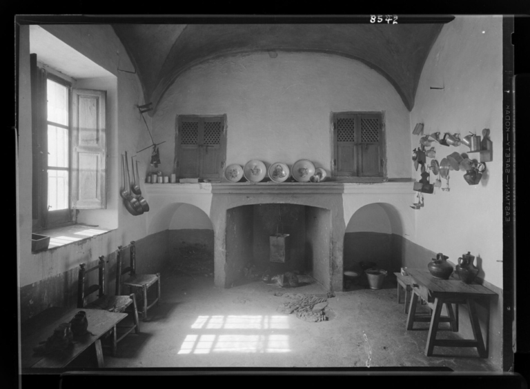 Casa de un peón caminero: cocina