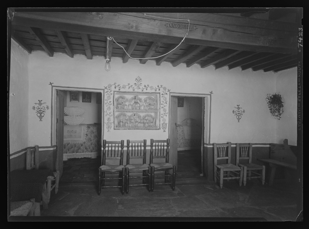 Casa de una soltera acomodada: patio interior