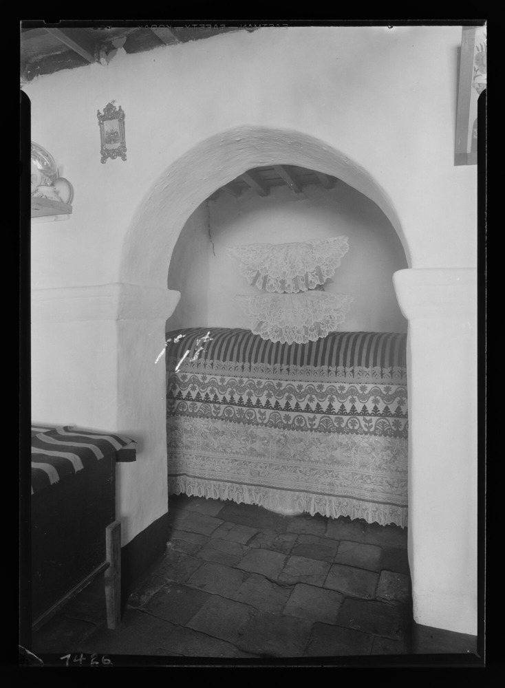 Casa de una soltera acomodada: la alcoba