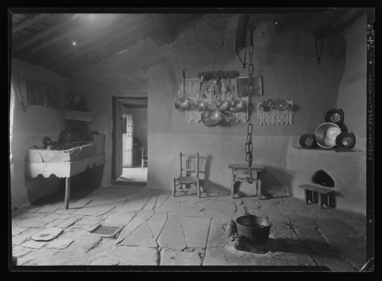 Casa de una soltera acomodada: la cocina