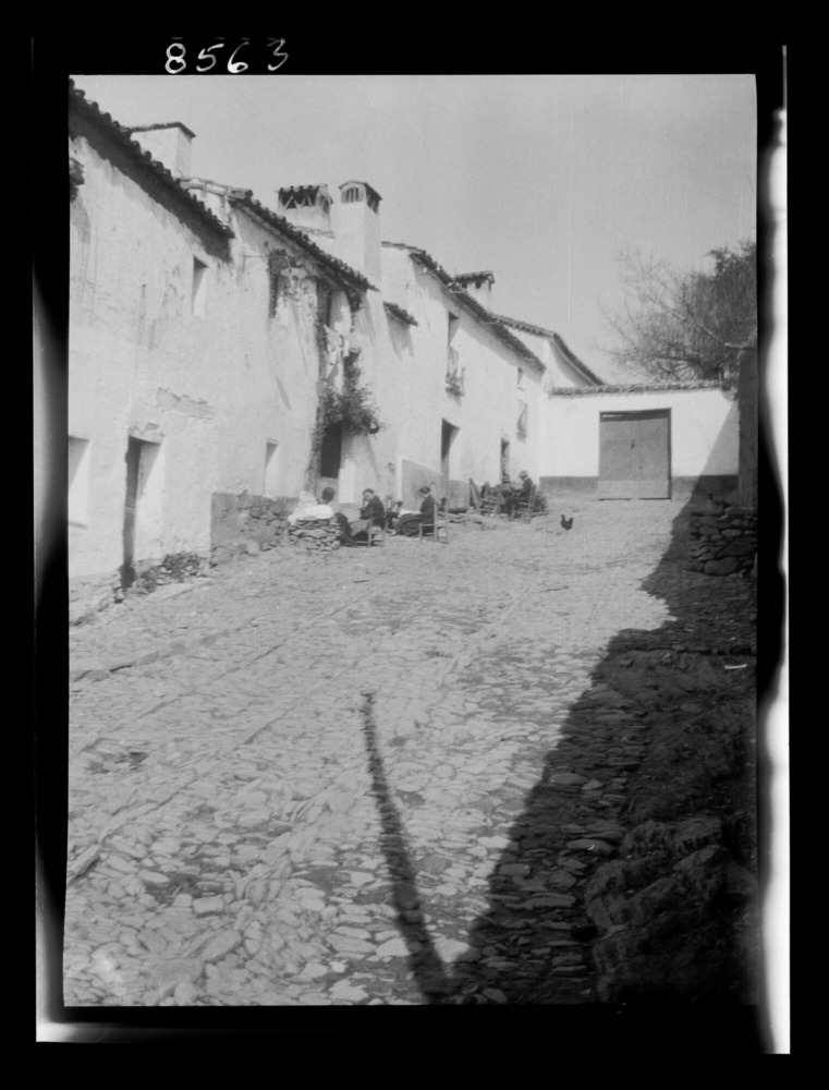 Casas en la subida al Corral de las Gallinas