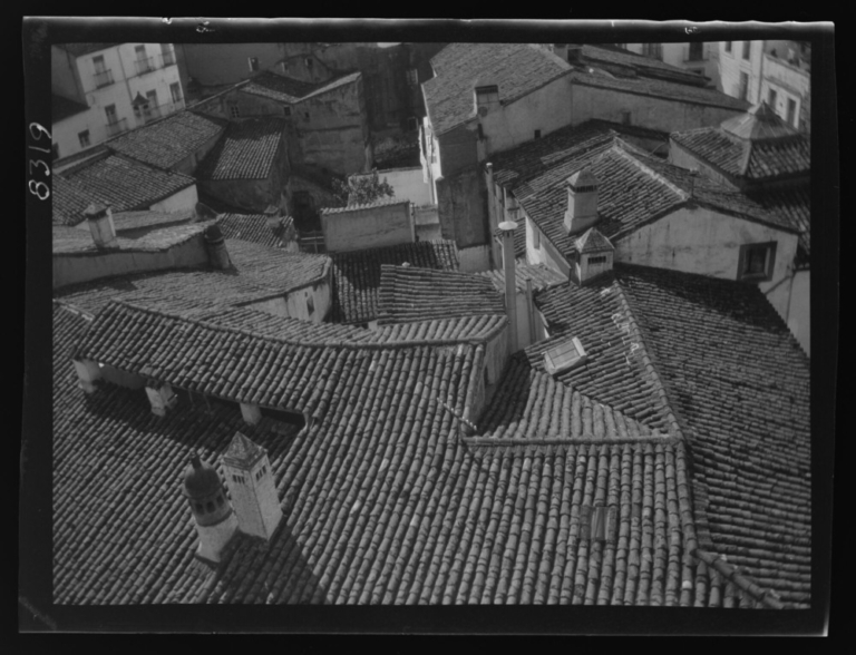Casas: tejados y chimeneas
