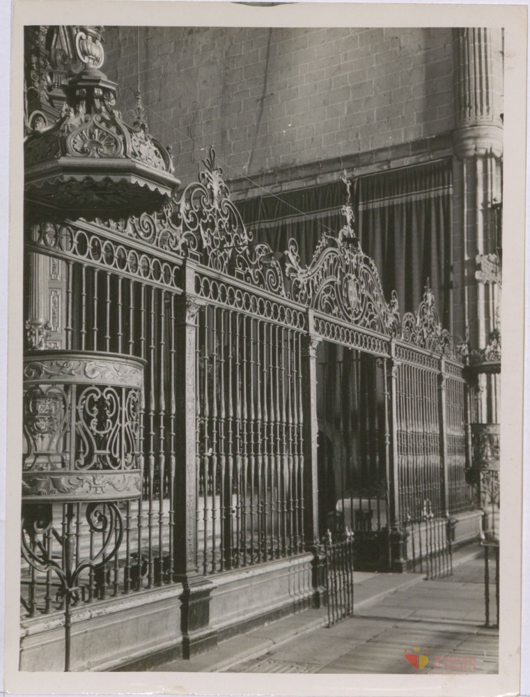 Catedral de Coria: Reja de la Capilla Mayor