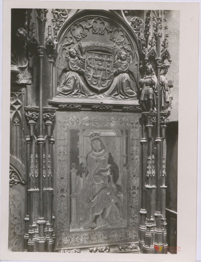 Catedral de Plasencia: Retrato de Fernando el Católico