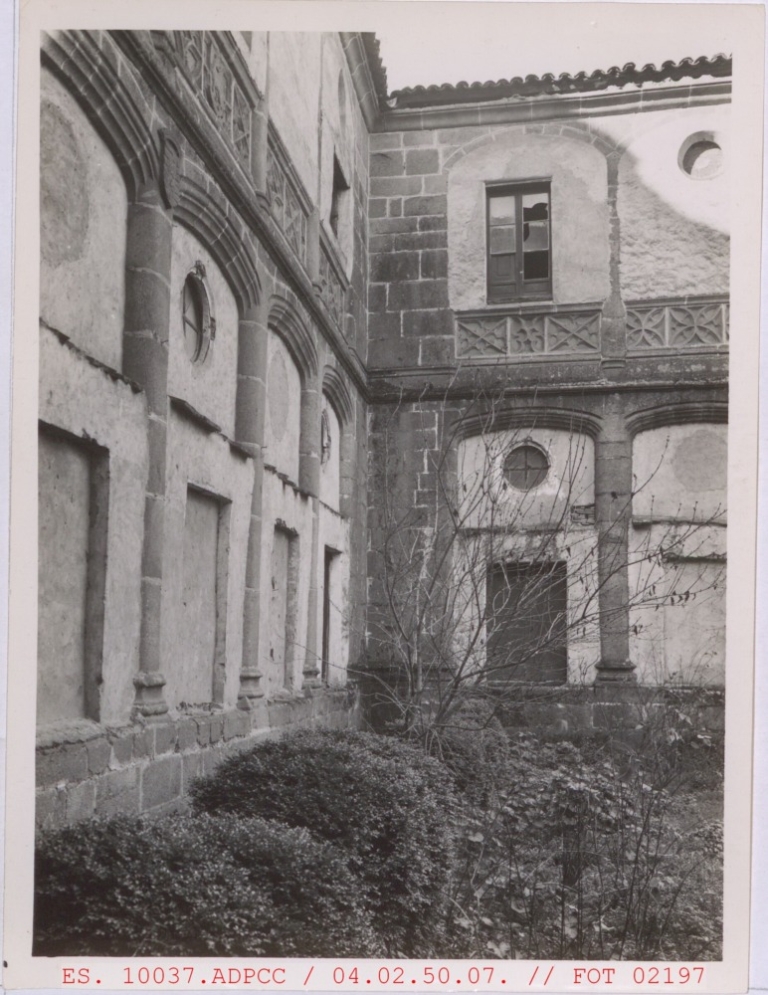 Claustro de la iglesia de San Vicente Ferrer de Plasencia