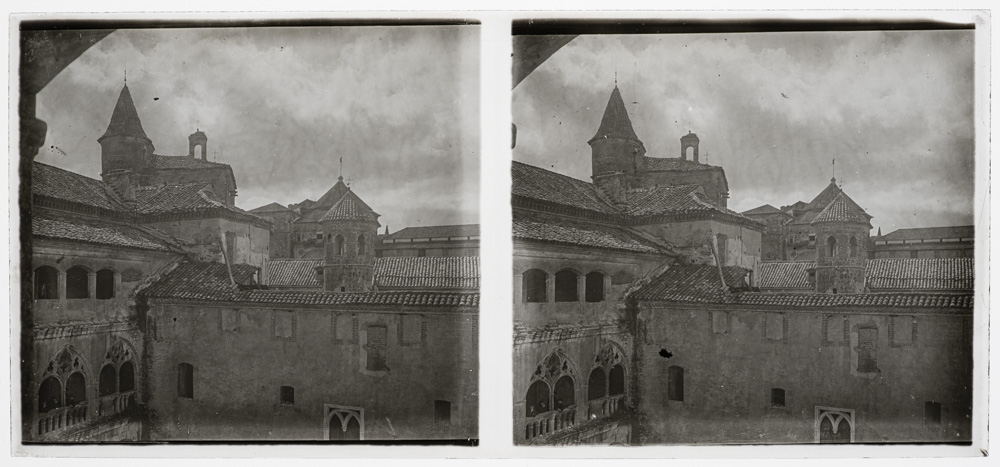 Claustro gótico del Monasterio de Guadalupe · Aurelio de Colmenares y Orgaz