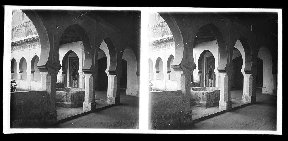 Claustro mudéjar del Real Monasterio de Santa María de Guadalupe · Aurelio de Colmenares y Orgaz