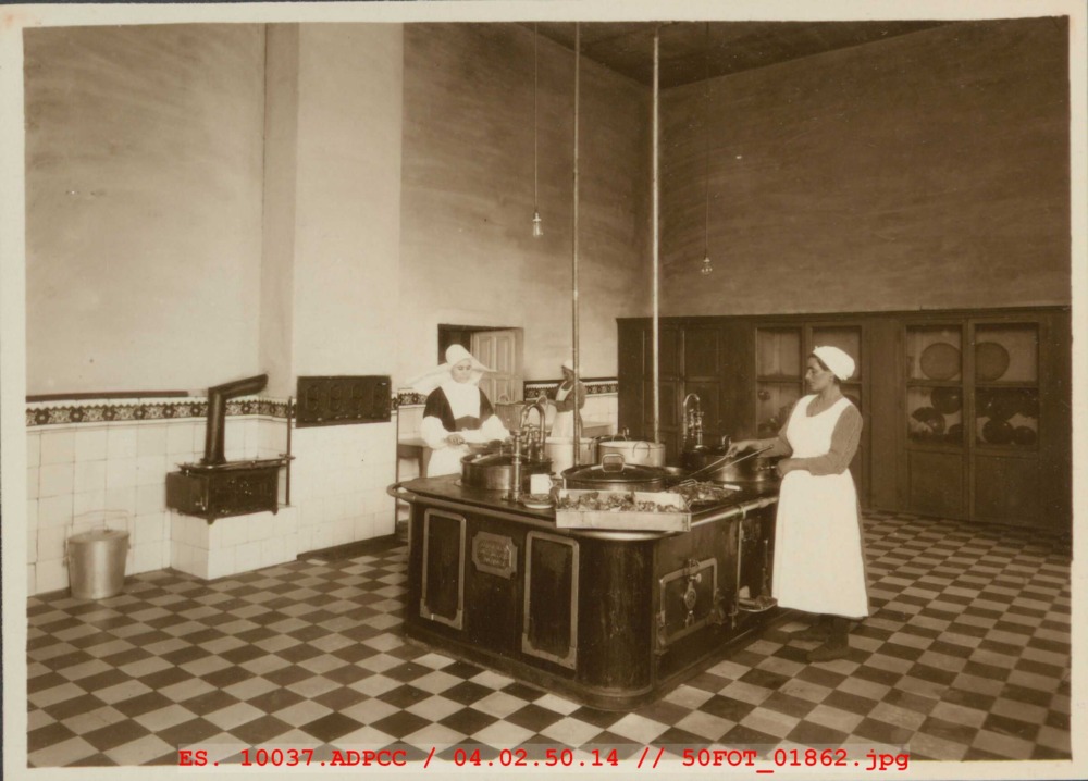 Cocina del Hospital Provincial de Cáceres