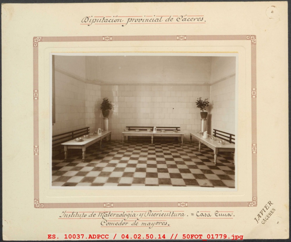 Comedor de mayores de la Casa Cuna