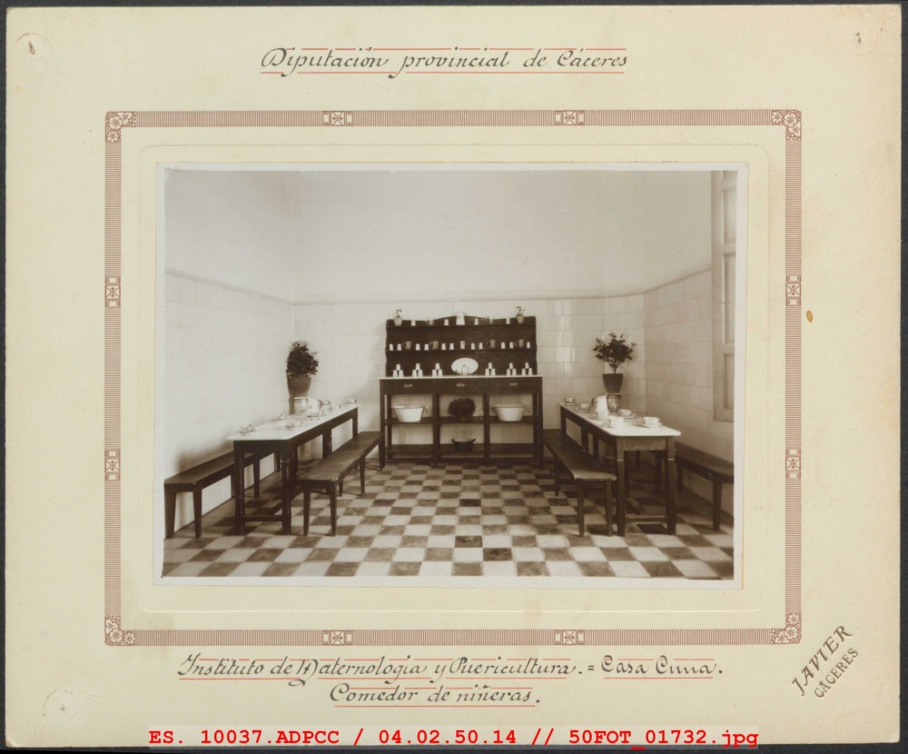 Comedor de niñeras de la Casa cuna